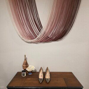 Nine West Tatiana Metallic Snakeskin Pump Sz 8.5